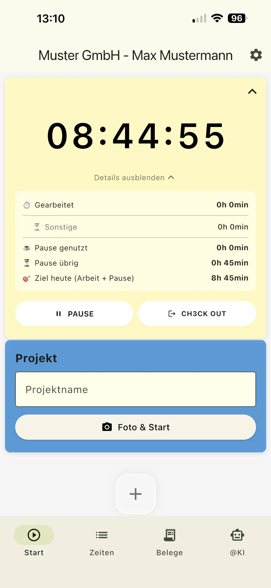 Zeitro Logo und Signatur